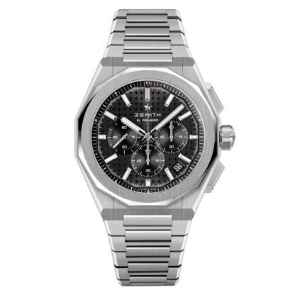 Zenith Defy Skyline Chronograph 42mm Mens Watch Black Interchangeable Strap 03.9500.3600/21.I001