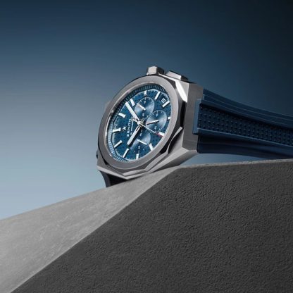 Zenith Defy Skyline Chronograph 42mm Mens Watch Blue Interchangeable Strap 03.9500.3600/51.I001 - Image 2