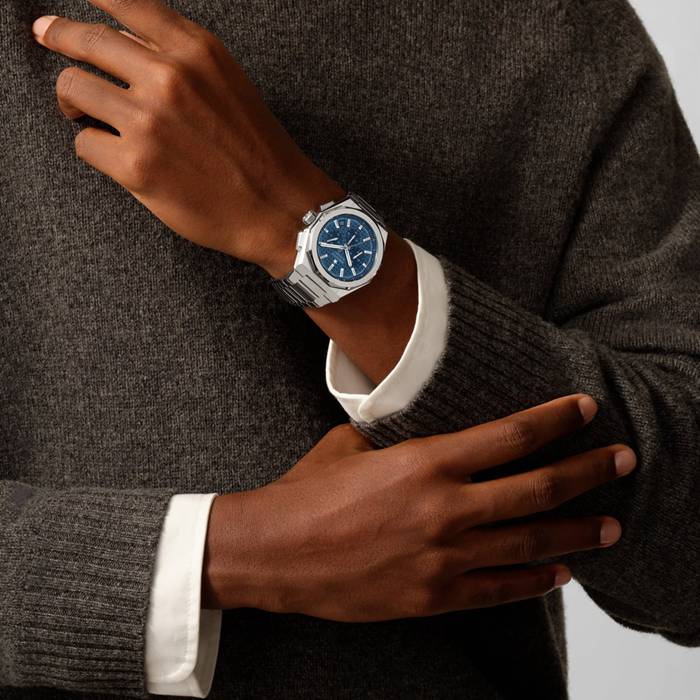 Zenith Defy Skyline Chronograph 42mm Mens Watch Blue Interchangeable Strap 03.9500.3600/51.I001 - Image 3