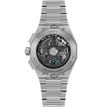 Zenith Defy Skyline Chronograph Skeleton 42mm Mens Watch Black Interchangeable Strap 03.9500.3600/78.I001 - Image 2
