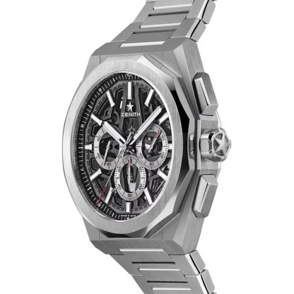 Zenith Defy Skyline Chronograph Skeleton 42mm Mens Watch Black Interchangeable Strap 03.9500.3600/78.I001 - Image 3