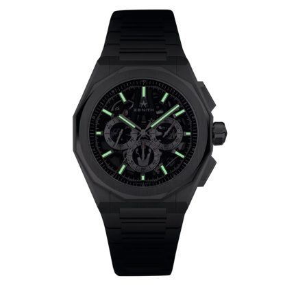 Zenith Defy Skyline Chronograph Skeleton 42mm Mens Watch Black Interchangeable Strap 03.9500.3600/78.I001 - Image 4