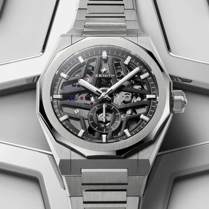 Zenith Defy Skyline Skeleton Steel 41mm Black 03.9300.3620/78.I001 - Image 3