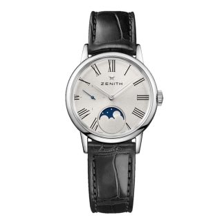 Zenith Elite Moonphase 33mm Steel Ladies Watch 03.2330.692/02.C714