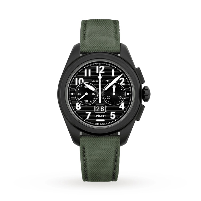 Zenith Pilot Big Date Flyback 42.5mm Mens Watch 49.4000.3652/21.I001 - Image 2